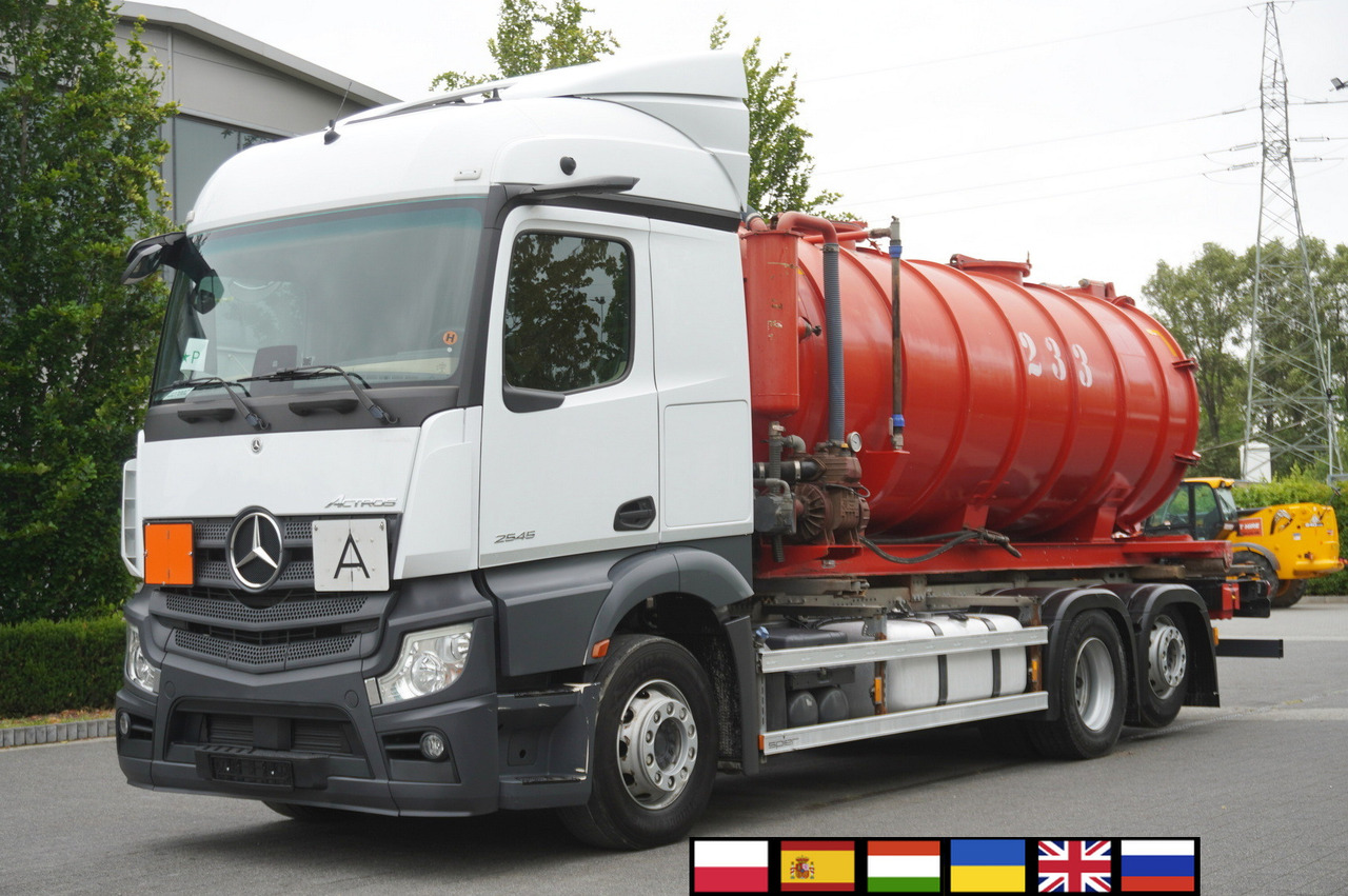 MERCEDES-BENZ Actros 2545 6 × 2 MP5 / NEW septic barrel 13000 L - Säiliöauto: kuva MERCEDES-BENZ Actros 2545 6 × 2 MP5 / NEW septic barrel 13000 L - Säiliöauto MERCEDES-BENZ Actros 2545 6 × 2 MP5 / NEW septic barrel 13000 L - Säiliöauto: kuva MERCEDES-BENZ Actros 2545 6 × 2 MP5 / NEW septic barrel 13000 L - Säiliöauto
