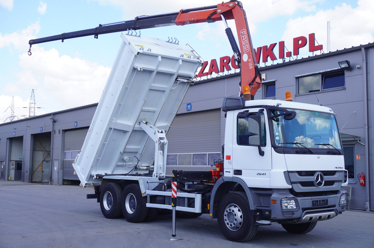 MERCEDES-BENZ Actros 2641 6×4 E5 / Crane / Dumper / 110000 km! - Lava-kuorma-auto, Nosturiauto: kuva MERCEDES-BENZ Actros 2641 6×4 E5 / Crane / Dumper / 110000 km! - Lava-kuorma-auto, Nosturiauto MERCEDES-BENZ Actros 2641 6×4 E5 / Crane / Dumper / 110000 km! - Lava-kuorma-auto, Nosturiauto: kuva MERCEDES-BENZ Actros 2641 6×4 E5 / Crane / Dumper / 110000 km! - Lava-kuorma-auto, Nosturiauto