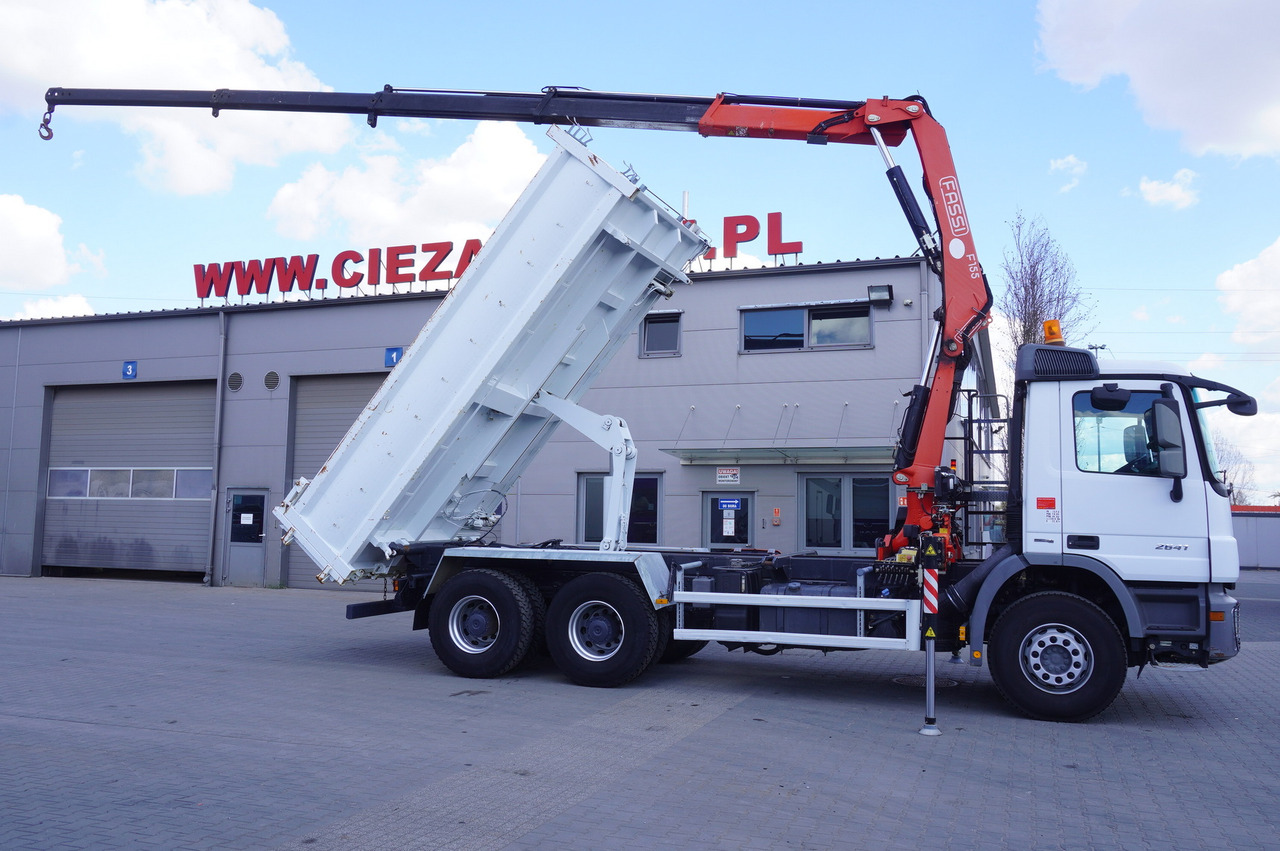 MERCEDES-BENZ Actros 2641 6×4 E5 / Crane / Dumper / 110000 km! - Ajoneuvonosturi: kuva MERCEDES-BENZ Actros 2641 6×4 E5 / Crane / Dumper / 110000 km! - Ajoneuvonosturi MERCEDES-BENZ Actros 2641 6×4 E5 / Crane / Dumper / 110000 km! - Ajoneuvonosturi: kuva MERCEDES-BENZ Actros 2641 6×4 E5 / Crane / Dumper / 110000 km! - Ajoneuvonosturi
