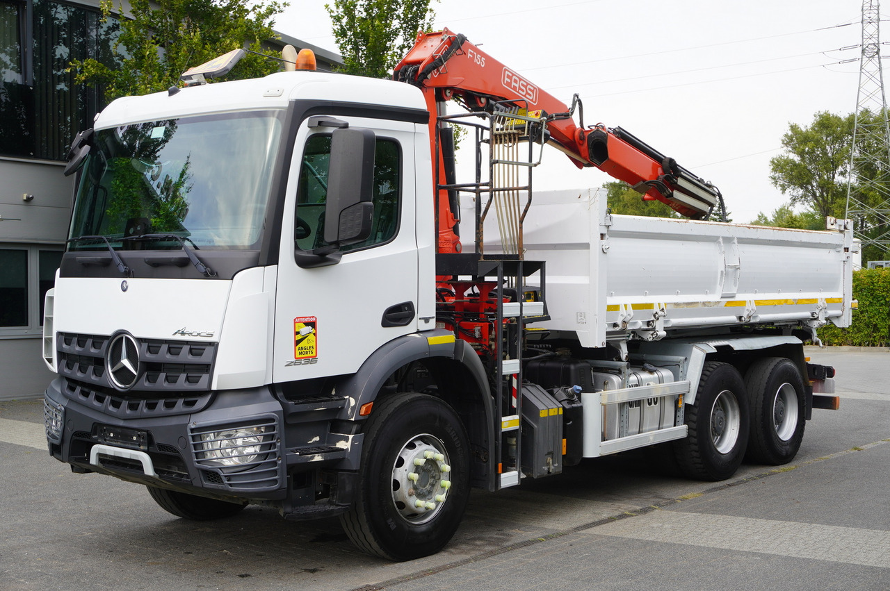 MERCEDES-BENZ Arocs 2636 / 6x4 / HDS Fassi / 3-Way Tipper / Bortmatic - Kippiauto kuorma-auto, Nosturiauto: kuva MERCEDES-BENZ Arocs 2636 / 6x4 / HDS Fassi / 3-Way Tipper / Bortmatic - Kippiauto kuorma-auto, Nosturiauto MERCEDES-BENZ Arocs 2636 / 6x4 / HDS Fassi / 3-Way Tipper / Bortmatic - Kippiauto kuorma-auto, Nosturiauto: kuva MERCEDES-BENZ Arocs 2636 / 6x4 / HDS Fassi / 3-Way Tipper / Bortmatic - Kippiauto kuorma-auto, Nosturiauto