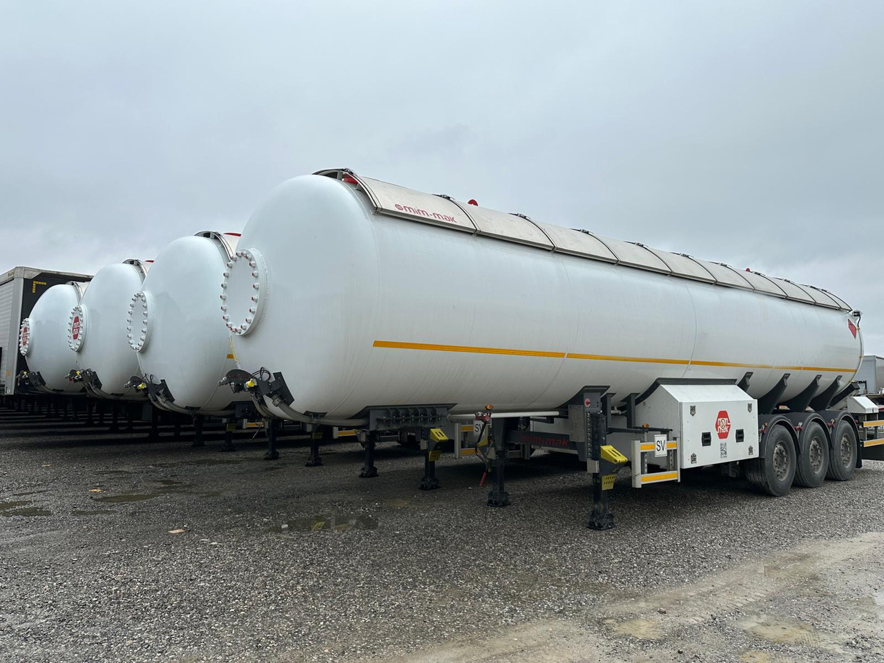 MIMMAK Gas tank semi-trailer MM312 / 2024 / 4 units - Säiliöpuoliperävaunu: kuva MIMMAK Gas tank semi-trailer MM312 / 2024 / 4 units - Säiliöpuoliperävaunu MIMMAK Gas tank semi-trailer MM312 / 2024 / 4 units - Säiliöpuoliperävaunu: kuva MIMMAK Gas tank semi-trailer MM312 / 2024 / 4 units - Säiliöpuoliperävaunu