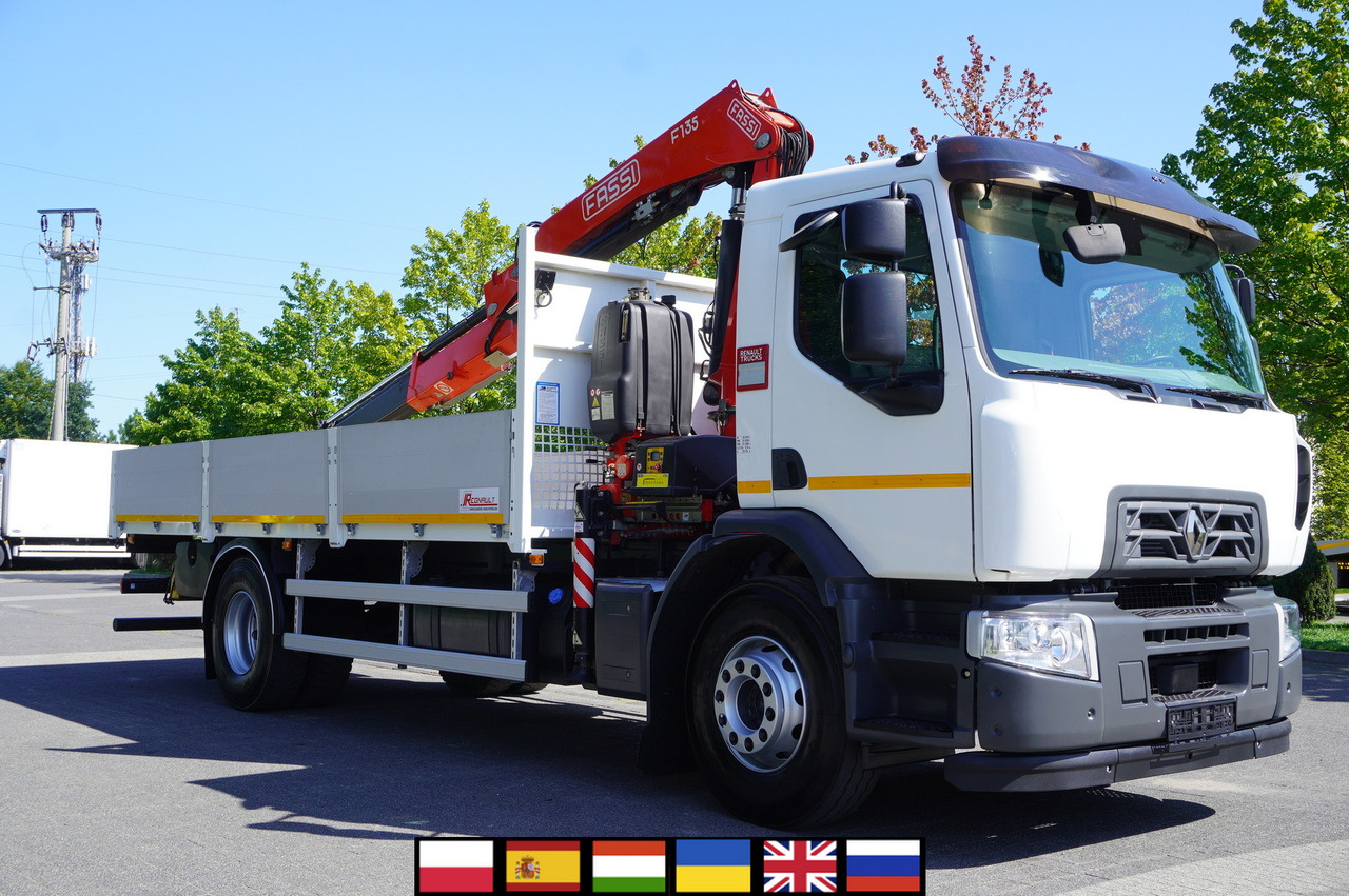RENAULT C280 DTI 8 / FASSI crane 5.6 T / range 8 m / Flatbed 15 EPAL - Nosturiauto: kuva RENAULT C280 DTI 8 / FASSI crane 5.6 T / range 8 m / Flatbed 15 EPAL - Nosturiauto RENAULT C280 DTI 8 / FASSI crane 5.6 T / range 8 m / Flatbed 15 EPAL - Nosturiauto: kuva RENAULT C280 DTI 8 / FASSI crane 5.6 T / range 8 m / Flatbed 15 EPAL - Nosturiauto