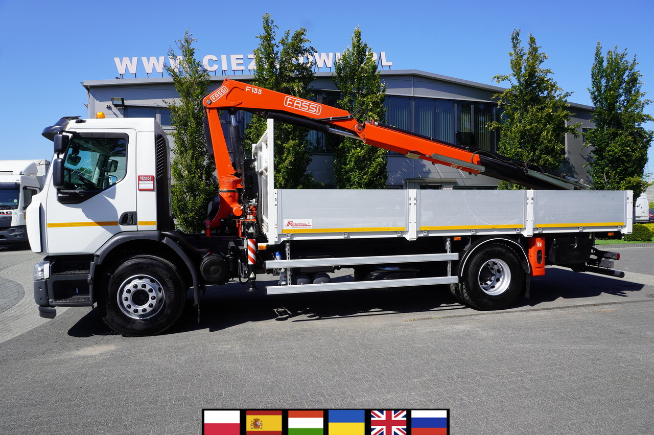 RENAULT C280 DTI 8 / FASSI crane 5.6 T / range 8 m / Flatbed 15 EPAL - Lava-kuorma-auto, Nosturiauto: kuva RENAULT C280 DTI 8 / FASSI crane 5.6 T / range 8 m / Flatbed 15 EPAL - Lava-kuorma-auto, Nosturiauto RENAULT C280 DTI 8 / FASSI crane 5.6 T / range 8 m / Flatbed 15 EPAL - Lava-kuorma-auto, Nosturiauto: kuva RENAULT C280 DTI 8 / FASSI crane 5.6 T / range 8 m / Flatbed 15 EPAL - Lava-kuorma-auto, Nosturiauto