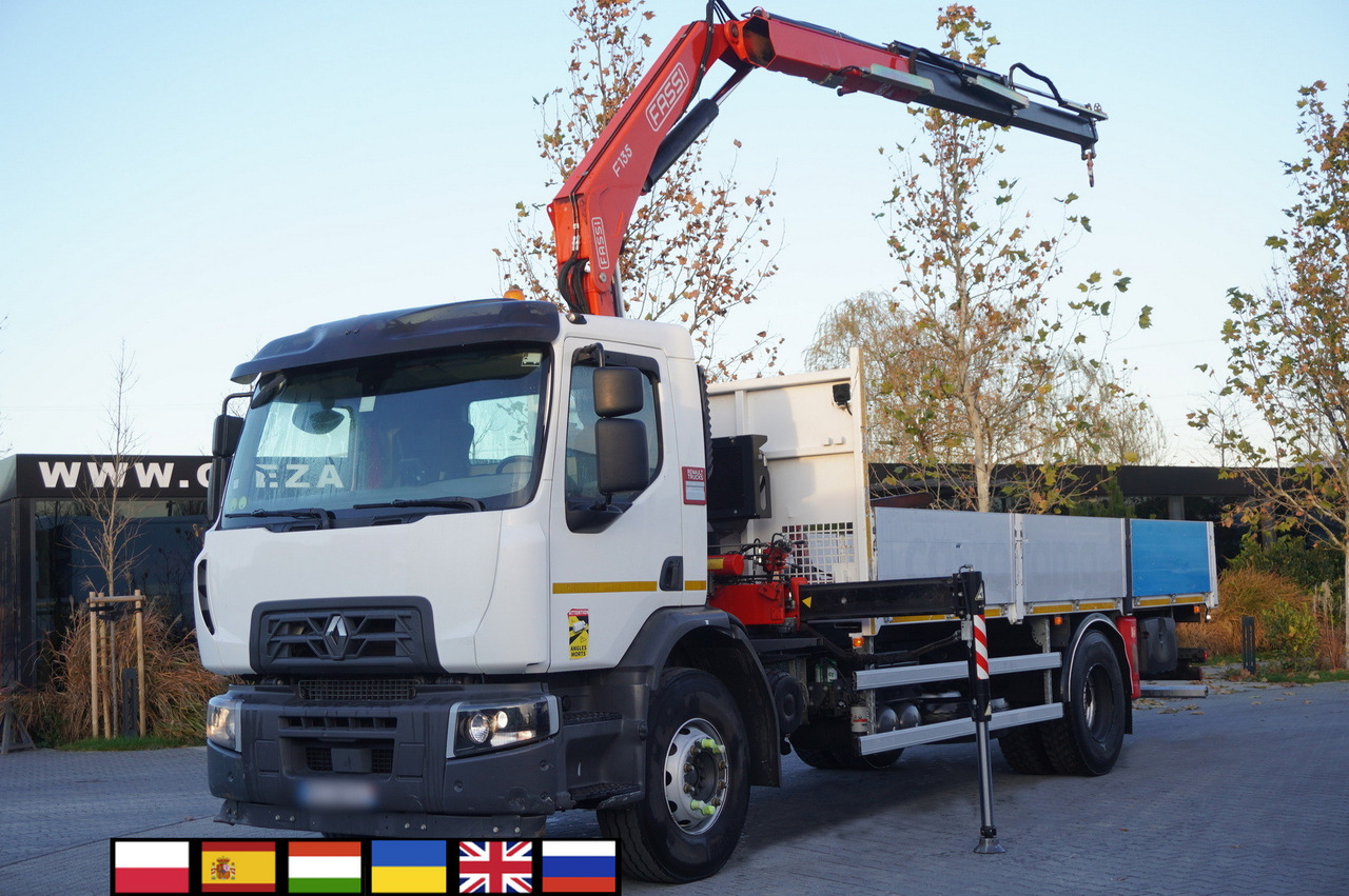 RENAULT C280 DTI 8 / FASSI crane 5.6 T / range 8 m / Flatbed 15 EPAL - Nosturiauto: kuva RENAULT C280 DTI 8 / FASSI crane 5.6 T / range 8 m / Flatbed 15 EPAL - Nosturiauto RENAULT C280 DTI 8 / FASSI crane 5.6 T / range 8 m / Flatbed 15 EPAL - Nosturiauto: kuva RENAULT C280 DTI 8 / FASSI crane 5.6 T / range 8 m / Flatbed 15 EPAL - Nosturiauto