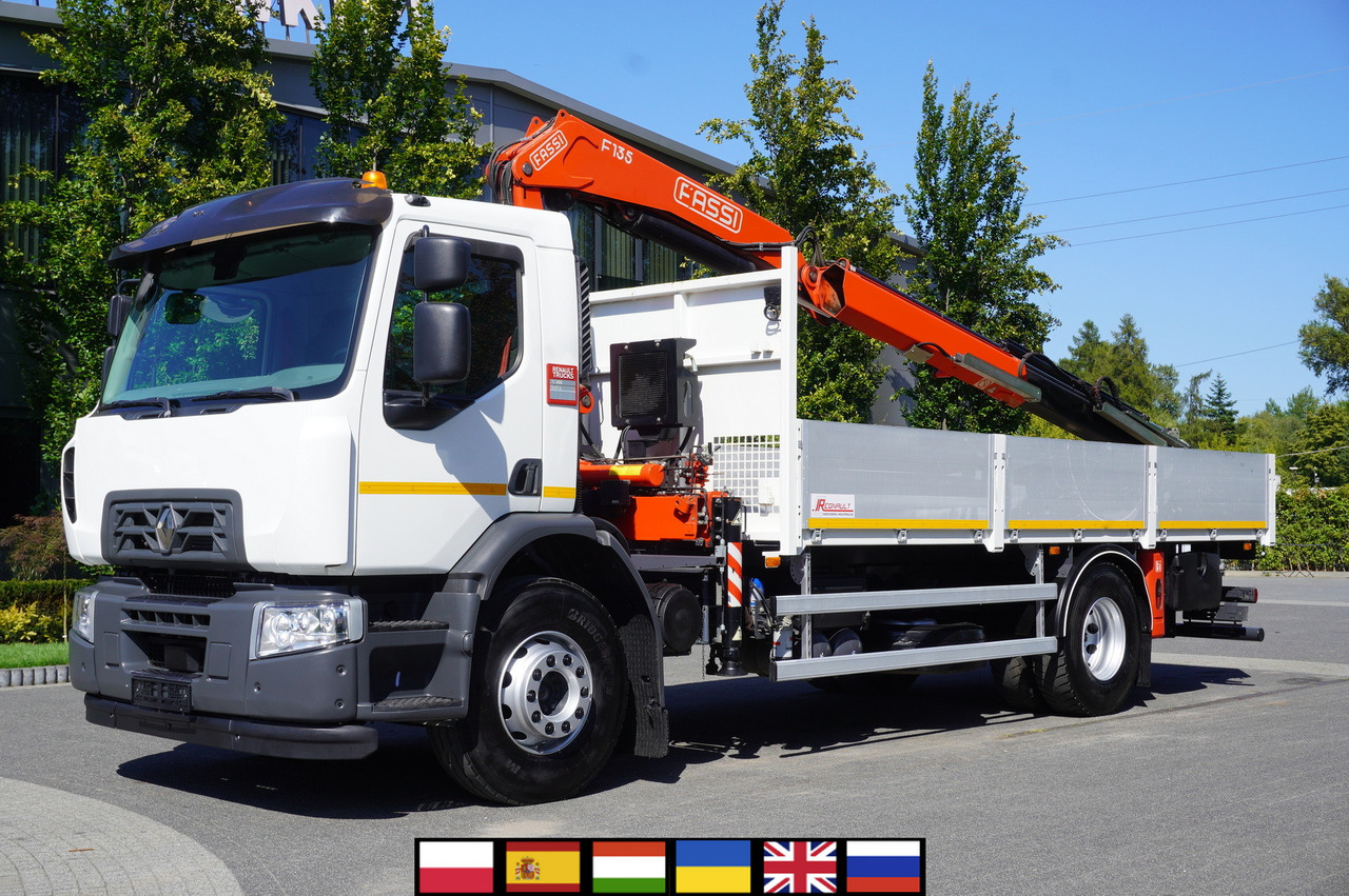 RENAULT C280 DTI 8 / FASSI crane 5.6 T / range 8 m / Flatbed 15 EPAL - Lava-kuorma-auto, Nosturiauto: kuva RENAULT C280 DTI 8 / FASSI crane 5.6 T / range 8 m / Flatbed 15 EPAL - Lava-kuorma-auto, Nosturiauto RENAULT C280 DTI 8 / FASSI crane 5.6 T / range 8 m / Flatbed 15 EPAL - Lava-kuorma-auto, Nosturiauto: kuva RENAULT C280 DTI 8 / FASSI crane 5.6 T / range 8 m / Flatbed 15 EPAL - Lava-kuorma-auto, Nosturiauto