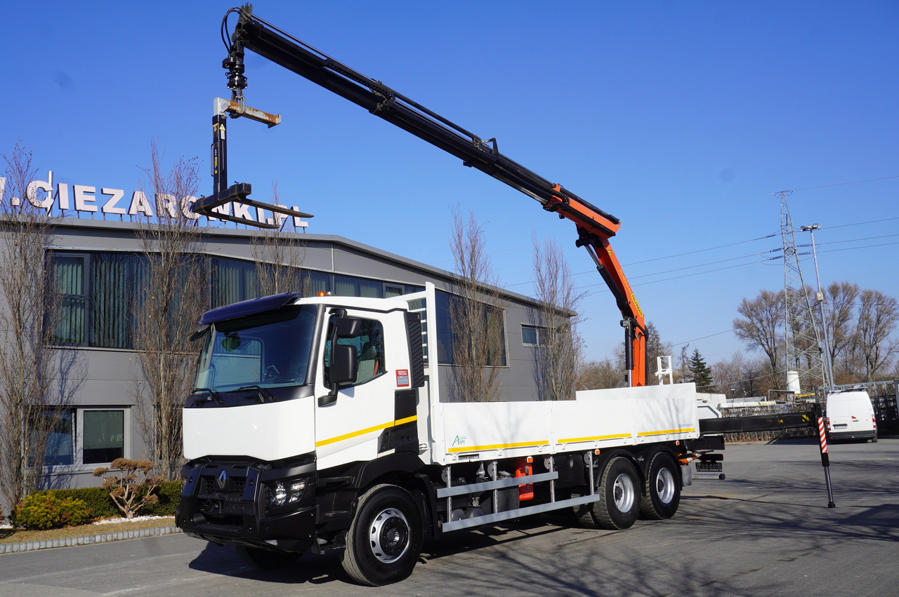 RENAULT C380 / 6x4 / HDS Palfinger PK 18002-EH 6000 kg - Ajoneuvonosturi: kuva RENAULT C380 / 6x4 / HDS Palfinger PK 18002-EH 6000 kg - Ajoneuvonosturi RENAULT C380 / 6x4 / HDS Palfinger PK 18002-EH 6000 kg - Ajoneuvonosturi: kuva RENAULT C380 / 6x4 / HDS Palfinger PK 18002-EH 6000 kg - Ajoneuvonosturi