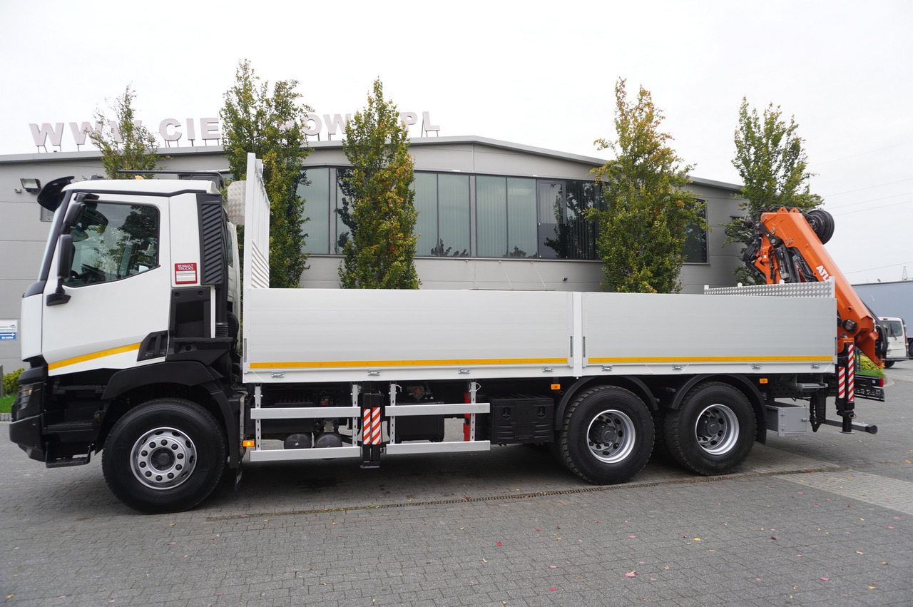 RENAULT C380 Comfort 6x4 / Atlas 172.3E crane / Range 12.3 m / capacity 6.1 t / Flatbed 17 EPAL - Lava-kuorma-auto, Nosturiauto: kuva RENAULT C380 Comfort 6x4 / Atlas 172.3E crane / Range 12.3 m / capacity 6.1 t / Flatbed 17 EPAL - Lava-kuorma-auto, Nosturiauto RENAULT C380 Comfort 6x4 / Atlas 172.3E crane / Range 12.3 m / capacity 6.1 t / Flatbed 17 EPAL - Lava-kuorma-auto, Nosturiauto: kuva RENAULT C380 Comfort 6x4 / Atlas 172.3E crane / Range 12.3 m / capacity 6.1 t / Flatbed 17 EPAL - Lava-kuorma-auto, Nosturiauto