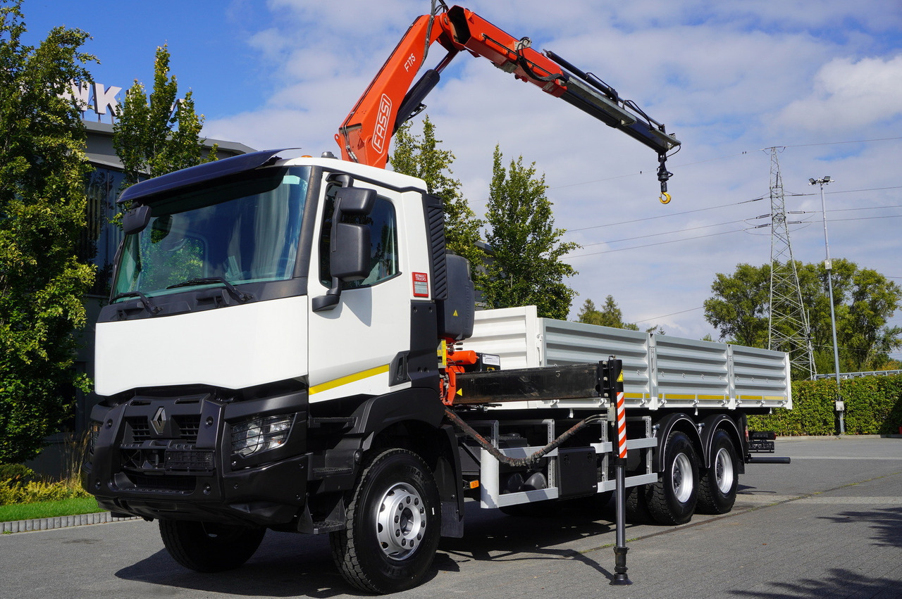 RENAULT K380 6×4 / FASSI F175 crane 7.85 t / 120 thousand km! / 2-sided tipper - Nosturiauto: kuva RENAULT K380 6×4 / FASSI F175 crane 7.85 t / 120 thousand km! / 2-sided tipper - Nosturiauto RENAULT K380 6×4 / FASSI F175 crane 7.85 t / 120 thousand km! / 2-sided tipper - Nosturiauto: kuva RENAULT K380 6×4 / FASSI F175 crane 7.85 t / 120 thousand km! / 2-sided tipper - Nosturiauto