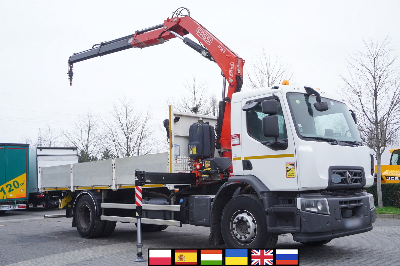 RENAULT RENAULT C280 DTI 8 / FASSI crane 5.6 T / 560 MTH / range 8 m / Flatbed 15 EPAL - Nosturiauto: kuva RENAULT RENAULT C280 DTI 8 / FASSI crane 5.6 T / 560 MTH / range 8 m / Flatbed 15 EPAL - Nosturiauto RENAULT RENAULT C280 DTI 8 / FASSI crane 5.6 T / 560 MTH / range 8 m / Flatbed 15 EPAL - Nosturiauto: kuva RENAULT RENAULT C280 DTI 8 / FASSI crane 5.6 T / 560 MTH / range 8 m / Flatbed 15 EPAL - Nosturiauto