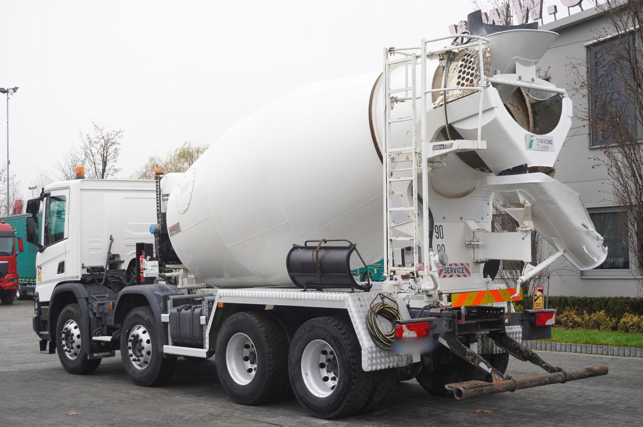 SCANIA P410 XT 8x4 / 80 tho. km!!! / SCHWING-STATTER AM 9 FHC 9 m3 concrete mixer - Betoniauto: kuva SCANIA P410 XT 8x4 / 80 tho. km!!! / SCHWING-STATTER AM 9 FHC 9 m3 concrete mixer - Betoniauto SCANIA P410 XT 8x4 / 80 tho. km!!! / SCHWING-STATTER AM 9 FHC 9 m3 concrete mixer - Betoniauto: kuva SCANIA P410 XT 8x4 / 80 tho. km!!! / SCHWING-STATTER AM 9 FHC 9 m3 concrete mixer - Betoniauto