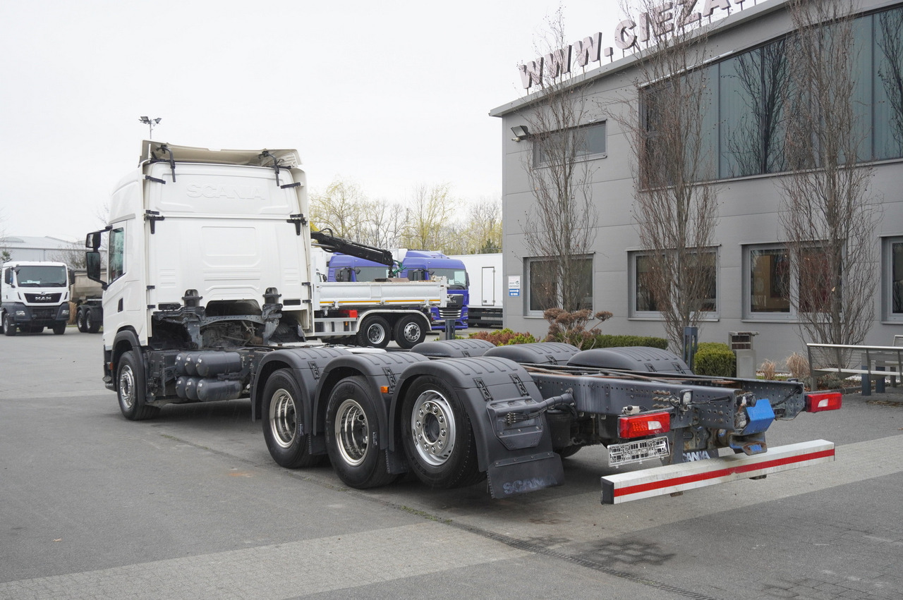 Scania G540 8x4 / Chassis 8.7 m / Steered axle / 2021 - Kuorma-auto alusta: kuva Scania G540 8x4 / Chassis 8.7 m / Steered axle / 2021 - Kuorma-auto alusta Scania G540 8x4 / Chassis 8.7 m / Steered axle / 2021 - Kuorma-auto alusta: kuva Scania G540 8x4 / Chassis 8.7 m / Steered axle / 2021 - Kuorma-auto alusta