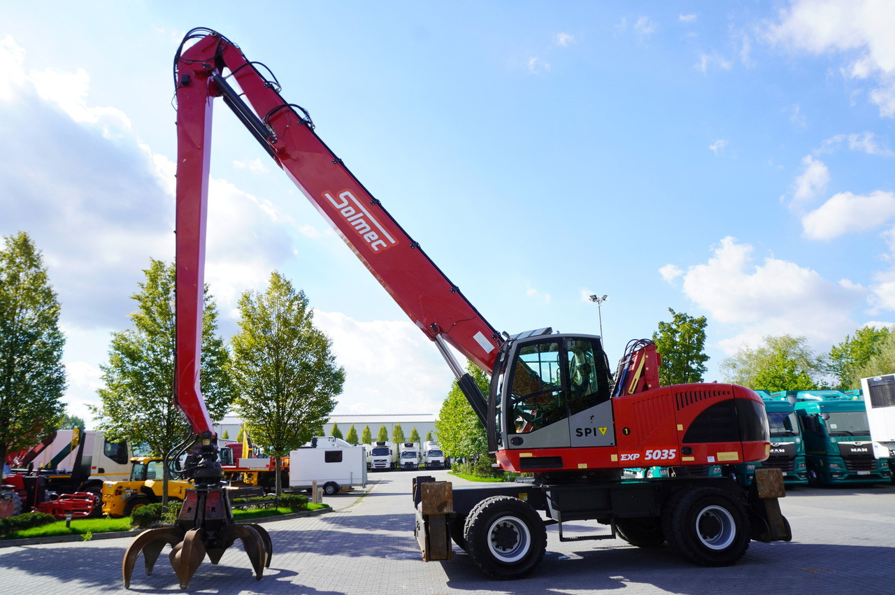 Solmec EXP 5035 / 6000 mth ! / 37t material handler - Pyöräalustainen kaivinkone: kuva Solmec EXP 5035 / 6000 mth ! / 37t material handler - Pyöräalustainen kaivinkone Solmec EXP 5035 / 6000 mth ! / 37t material handler - Pyöräalustainen kaivinkone: kuva Solmec EXP 5035 / 6000 mth ! / 37t material handler - Pyöräalustainen kaivinkone