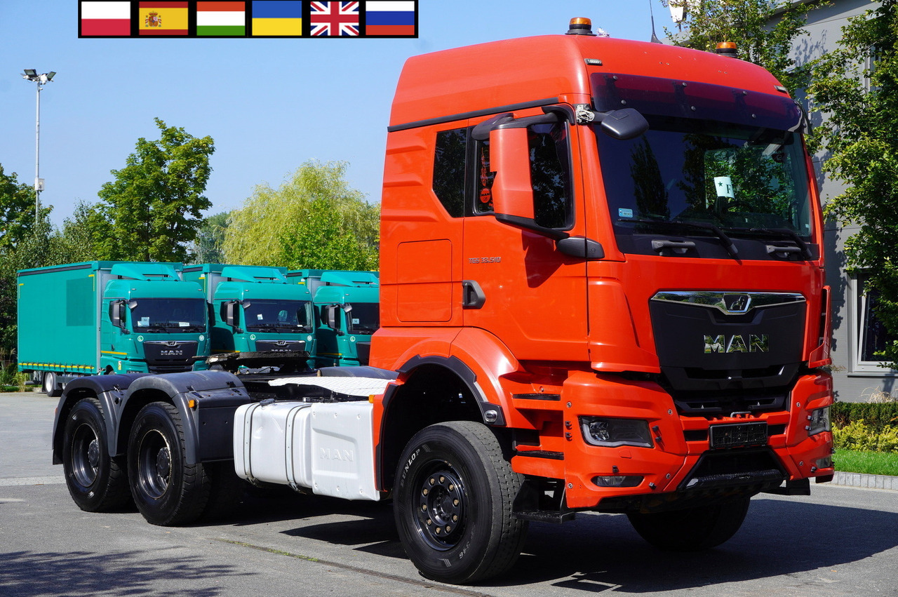 MAN TGS 33.510 tractor unit / 6x4 / Sleeper cab - Vetopöytäauto: kuva MAN TGS 33.510 tractor unit / 6x4 / Sleeper cab - Vetopöytäauto MAN TGS 33.510 tractor unit / 6x4 / Sleeper cab - Vetopöytäauto: kuva MAN TGS 33.510 tractor unit / 6x4 / Sleeper cab - Vetopöytäauto