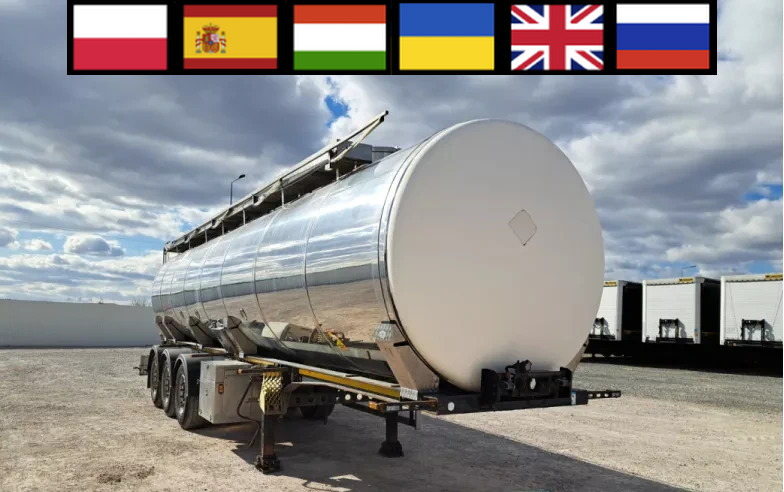 WIELTON NS3D 36 t food cistern / 3 chambers - Säiliöpuoliperävaunu: kuva WIELTON NS3D 36 t food cistern / 3 chambers - Säiliöpuoliperävaunu WIELTON NS3D 36 t food cistern / 3 chambers - Säiliöpuoliperävaunu: kuva WIELTON NS3D 36 t food cistern / 3 chambers - Säiliöpuoliperävaunu