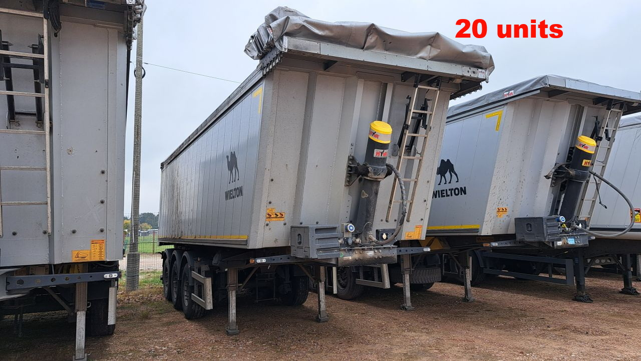 WIELTON NW-3 / weight 6.2 t / capacity 38m3 / Electrically folded roof / Teflon / 20 units, 2022 - Kippiauto puoliperävaunu: kuva WIELTON NW-3 / weight 6.2 t / capacity 38m3 / Electrically folded roof / Teflon / 20 units, 2022 - Kippiauto puoliperävaunu WIELTON NW-3 / weight 6.2 t / capacity 38m3 / Electrically folded roof / Teflon / 20 units, 2022 - Kippiauto puoliperävaunu: kuva WIELTON NW-3 / weight 6.2 t / capacity 38m3 / Electrically folded roof / Teflon / 20 units, 2022 - Kippiauto puoliperävaunu