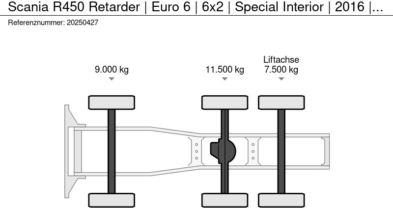 Scania R450 Retarder | Euro 6 | 6x2 | Special Interior | 2016 | King o/t Road | New Tacho - Vetopöytäauto: kuva Scania R450 Retarder | Euro 6 | 6x2 | Special Interior | 2016 | King o/t Road | New Tacho - Vetopöytäauto Scania R450 Retarder | Euro 6 | 6x2 | Special Interior | 2016 | King o/t Road | New Tacho - Vetopöytäauto: kuva Scania R450 Retarder | Euro 6 | 6x2 | Special Interior | 2016 | King o/t Road | New Tacho - Vetopöytäauto