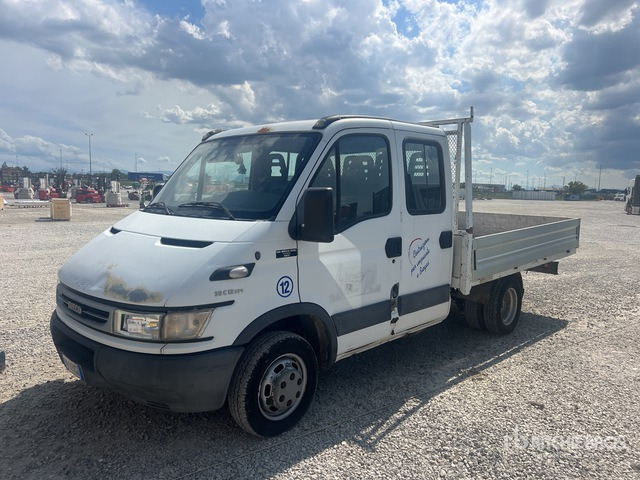 2006 Iveco Daily 35C12 Crew Cab (Inoperable) Flatbed Truck - Avolava pakettiauto: kuva 2006 Iveco Daily 35C12 Crew Cab (Inoperable) Flatbed Truck - Avolava pakettiauto 2006 Iveco Daily 35C12 Crew Cab (Inoperable) Flatbed Truck - Avolava pakettiauto: kuva 2006 Iveco Daily 35C12 Crew Cab (Inoperable) Flatbed Truck - Avolava pakettiauto