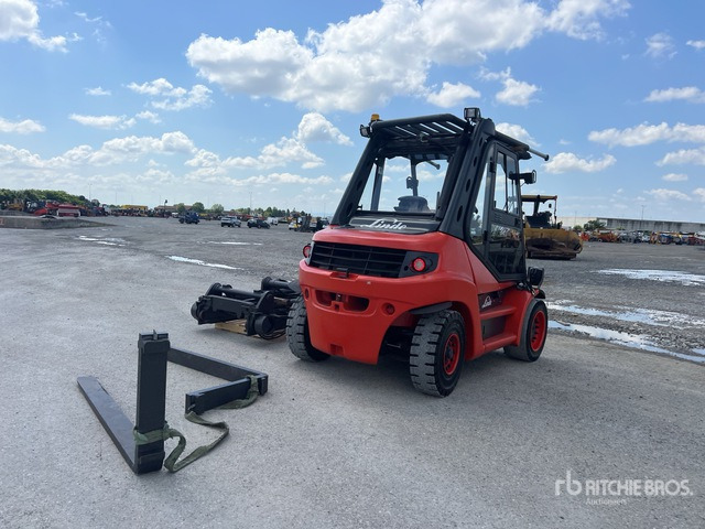 2010 Linde H80D-01 8000 kg Forklift - Vastapainotrukki: kuva 2010 Linde H80D-01 8000 kg Forklift - Vastapainotrukki 2010 Linde H80D-01 8000 kg Forklift - Vastapainotrukki: kuva 2010 Linde H80D-01 8000 kg Forklift - Vastapainotrukki