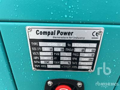COMPAL VG-R50 50kW (Unused) - Sähkögeneraattori: kuva COMPAL VG-R50 50kW (Unused) - Sähkögeneraattori COMPAL VG-R50 50kW (Unused) - Sähkögeneraattori: kuva COMPAL VG-R50 50kW (Unused) - Sähkögeneraattori