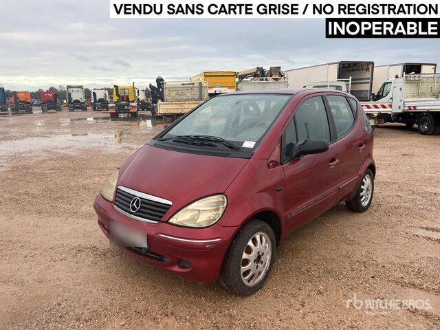 2001 Mercedes-Benz CLASSE A (Inoperable) Automobile - Henkilöauto: kuva 2001 Mercedes-Benz CLASSE A (Inoperable) Automobile - Henkilöauto 2001 Mercedes-Benz CLASSE A (Inoperable) Automobile - Henkilöauto: kuva 2001 Mercedes-Benz CLASSE A (Inoperable) Automobile - Henkilöauto