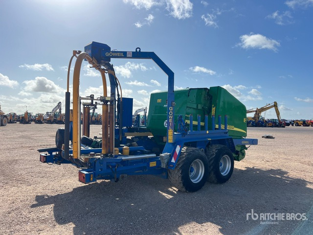 2007 John Deere 578 Enrubanneuse Combination Baler Wrapper - Pyöröpaalain, Käärijä: kuva 2007 John Deere 578 Enrubanneuse Combination Baler Wrapper - Pyöröpaalain, Käärijä 2007 John Deere 578 Enrubanneuse Combination Baler Wrapper - Pyöröpaalain, Käärijä: kuva 2007 John Deere 578 Enrubanneuse Combination Baler Wrapper - Pyöröpaalain, Käärijä