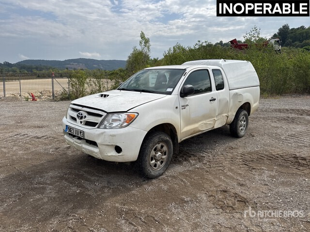 2007 Toyota Hilux 4x4 Crew Cab (Inoperable) Pickup - Avolava-auto: kuva 2007 Toyota Hilux 4x4 Crew Cab (Inoperable) Pickup - Avolava-auto 2007 Toyota Hilux 4x4 Crew Cab (Inoperable) Pickup - Avolava-auto: kuva 2007 Toyota Hilux 4x4 Crew Cab (Inoperable) Pickup - Avolava-auto