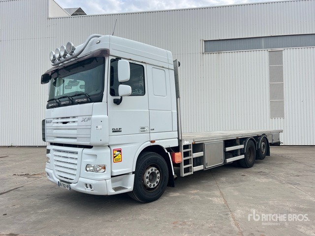 2009 DAF XF105.510 Camion Plateau Flatbed Truck - Lava-kuorma-auto: kuva 2009 DAF XF105.510 Camion Plateau Flatbed Truck - Lava-kuorma-auto 2009 DAF XF105.510 Camion Plateau Flatbed Truck - Lava-kuorma-auto: kuva 2009 DAF XF105.510 Camion Plateau Flatbed Truck - Lava-kuorma-auto