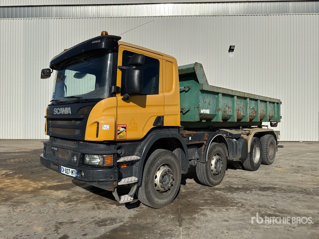 2013 Scania P440 8x4 Camion Ampliroll 8x4 Roll-Off Truck - Koukkulava kuorma-auto: kuva 2013 Scania P440 8x4 Camion Ampliroll 8x4 Roll-Off Truck - Koukkulava kuorma-auto 2013 Scania P440 8x4 Camion Ampliroll 8x4 Roll-Off Truck - Koukkulava kuorma-auto: kuva 2013 Scania P440 8x4 Camion Ampliroll 8x4 Roll-Off Truck - Koukkulava kuorma-auto
