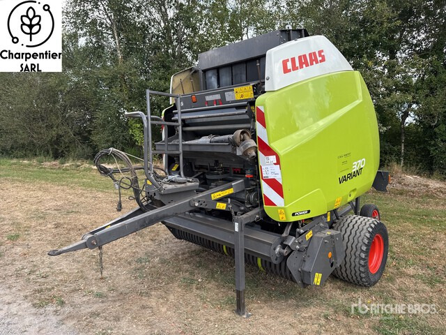 2014 Claas Variant 370 Presse A Balles Rondes 1 Essieu S/A Round Baler - Pyöröpaalain: kuva 2014 Claas Variant 370 Presse A Balles Rondes 1 Essieu S/A Round Baler - Pyöröpaalain 2014 Claas Variant 370 Presse A Balles Rondes 1 Essieu S/A Round Baler - Pyöröpaalain: kuva 2014 Claas Variant 370 Presse A Balles Rondes 1 Essieu S/A Round Baler - Pyöröpaalain