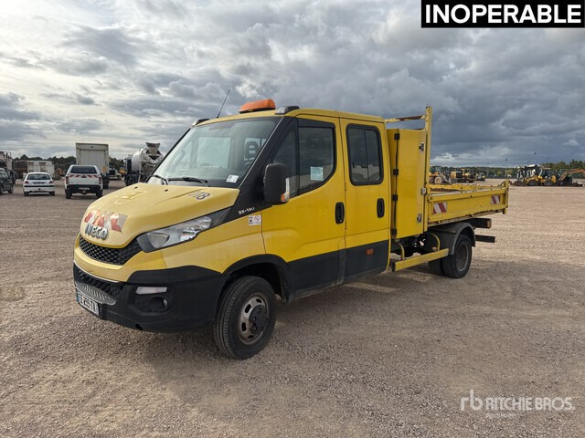 2016 Iveco 35-130 4x2 Camion Benne (Inoperable) S/A Dump Truck - Kippilava-auto, Jatko-ohjaamo kevyt kuorma-auto: kuva 2016 Iveco 35-130 4x2 Camion Benne (Inoperable) S/A Dump Truck - Kippilava-auto, Jatko-ohjaamo kevyt kuorma-auto 2016 Iveco 35-130 4x2 Camion Benne (Inoperable) S/A Dump Truck - Kippilava-auto, Jatko-ohjaamo kevyt kuorma-auto: kuva 2016 Iveco 35-130 4x2 Camion Benne (Inoperable) S/A Dump Truck - Kippilava-auto, Jatko-ohjaamo kevyt kuorma-auto