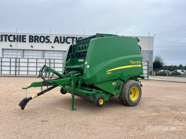 2017 John Deere 990 Presse A Balles Rondes 1 Essieu S/A Round Baler - Pyöröpaalain: kuva 2017 John Deere 990 Presse A Balles Rondes 1 Essieu S/A Round Baler - Pyöröpaalain 2017 John Deere 990 Presse A Balles Rondes 1 Essieu S/A Round Baler - Pyöröpaalain: kuva 2017 John Deere 990 Presse A Balles Rondes 1 Essieu S/A Round Baler - Pyöröpaalain