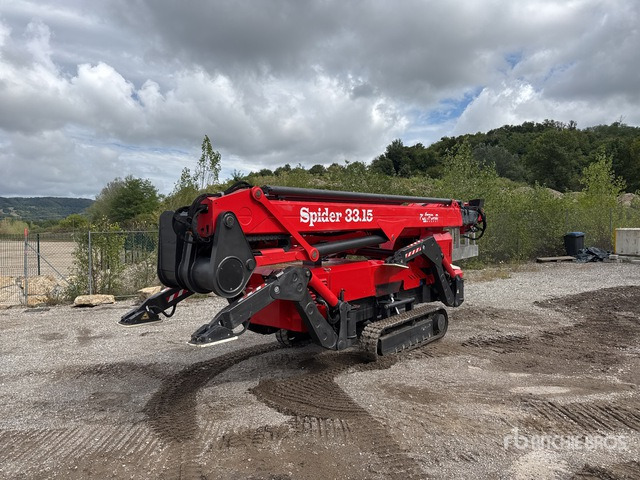 2017 Platform Basket 33.15 Crawler Nacelle Araignee Spider Telescopic Boom Lift - Tela-alustainen nostin: kuva  2017 Platform Basket 33.15 Crawler Nacelle Araignee Spider Telescopic Boom Lift - Tela-alustainen nostin 2017 Platform Basket 33.15 Crawler Nacelle Araignee Spider Telescopic Boom Lift - Tela-alustainen nostin: kuva  2017 Platform Basket 33.15 Crawler Nacelle Araignee Spider Telescopic Boom Lift - Tela-alustainen nostin