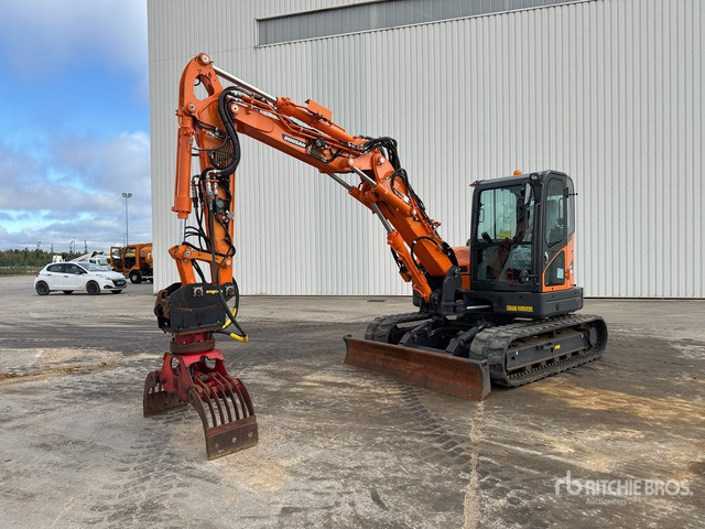 2023 Doosan DX85R-3 Pelle Sur Chenilles Et Pince Ro ... Tracked Excavator - Telakaivukone: kuva 2023 Doosan DX85R-3 Pelle Sur Chenilles Et Pince Ro ... Tracked Excavator - Telakaivukone 2023 Doosan DX85R-3 Pelle Sur Chenilles Et Pince Ro ... Tracked Excavator - Telakaivukone: kuva 2023 Doosan DX85R-3 Pelle Sur Chenilles Et Pince Ro ... Tracked Excavator - Telakaivukone