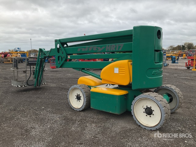 2008 Nifty-Lift HR17 2WD Electric (Inoperable) Articulating Boom Lift - Puomilava: kuva 2008 Nifty-Lift HR17 2WD Electric (Inoperable) Articulating Boom Lift - Puomilava 2008 Nifty-Lift HR17 2WD Electric (Inoperable) Articulating Boom Lift - Puomilava: kuva 2008 Nifty-Lift HR17 2WD Electric (Inoperable) Articulating Boom Lift - Puomilava