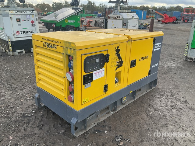 2016 Atlas Copco QAS40 40 kVA Skid-Mounted Generator Set - Sähkögeneraattori: kuva 2016 Atlas Copco QAS40 40 kVA Skid-Mounted Generator Set - Sähkögeneraattori 2016 Atlas Copco QAS40 40 kVA Skid-Mounted Generator Set - Sähkögeneraattori: kuva 2016 Atlas Copco QAS40 40 kVA Skid-Mounted Generator Set - Sähkögeneraattori