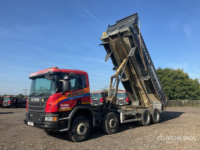 2017 Scania P410 8x4 Twin-Steer Tri/A Dump Truck - Kippiauto kuorma-auto: kuva 2017 Scania P410 8x4 Twin-Steer Tri/A Dump Truck - Kippiauto kuorma-auto 2017 Scania P410 8x4 Twin-Steer Tri/A Dump Truck - Kippiauto kuorma-auto: kuva 2017 Scania P410 8x4 Twin-Steer Tri/A Dump Truck - Kippiauto kuorma-auto