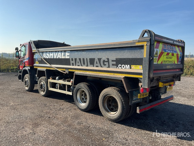 2018 Scania P410 8x4 Twin-Steer Tri/A Dump Truck - Kippiauto kuorma-auto: kuva 2018 Scania P410 8x4 Twin-Steer Tri/A Dump Truck - Kippiauto kuorma-auto 2018 Scania P410 8x4 Twin-Steer Tri/A Dump Truck - Kippiauto kuorma-auto: kuva 2018 Scania P410 8x4 Twin-Steer Tri/A Dump Truck - Kippiauto kuorma-auto