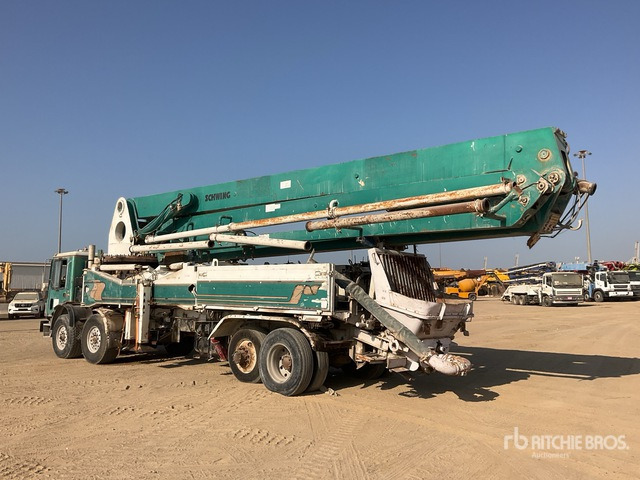 1997 Mack MR688S 1997 Schwing KVM 42/38 42 m on 8x4 Concrete Pump Truck - Betonipumppuauto: kuva 1997 Mack MR688S 1997 Schwing KVM 42/38 42 m on 8x4 Concrete Pump Truck - Betonipumppuauto 1997 Mack MR688S 1997 Schwing KVM 42/38 42 m on 8x4 Concrete Pump Truck - Betonipumppuauto: kuva 1997 Mack MR688S 1997 Schwing KVM 42/38 42 m on 8x4 Concrete Pump Truck - Betonipumppuauto