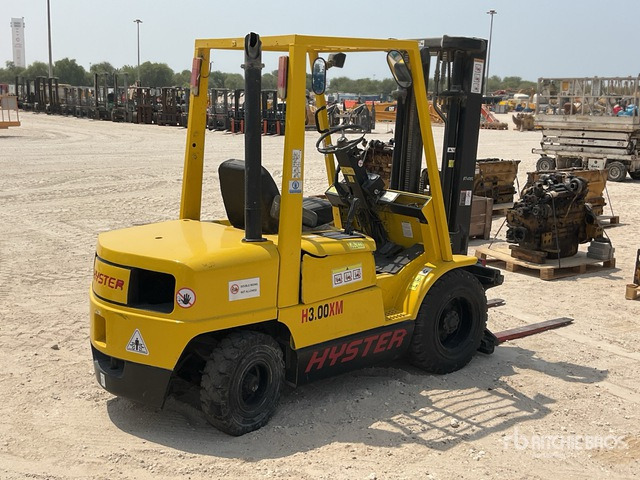 2002 Hyster H3.00XM 3 ton Forklift - Dieseltrukki: kuva 2002 Hyster H3.00XM 3 ton Forklift - Dieseltrukki 2002 Hyster H3.00XM 3 ton Forklift - Dieseltrukki: kuva 2002 Hyster H3.00XM 3 ton Forklift - Dieseltrukki