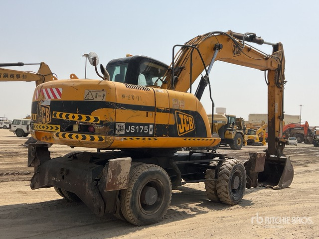 2008 JCB JS175 - Pyöräalustainen kaivinkone: kuva 2008 JCB JS175 - Pyöräalustainen kaivinkone 2008 JCB JS175 - Pyöräalustainen kaivinkone: kuva 2008 JCB JS175 - Pyöräalustainen kaivinkone