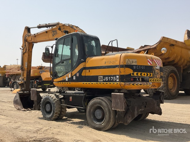 2008 JCB JS175 - Pyöräalustainen kaivinkone: kuva 2008 JCB JS175 - Pyöräalustainen kaivinkone 2008 JCB JS175 - Pyöräalustainen kaivinkone: kuva 2008 JCB JS175 - Pyöräalustainen kaivinkone