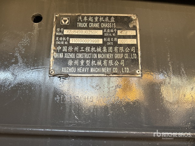 2020 XCMG QY50KA 50 ton 8x4x4 Hydraulic Truck Crane - Ajoneuvonosturi: kuva 2020 XCMG QY50KA 50 ton 8x4x4 Hydraulic Truck Crane - Ajoneuvonosturi 2020 XCMG QY50KA 50 ton 8x4x4 Hydraulic Truck Crane - Ajoneuvonosturi: kuva 2020 XCMG QY50KA 50 ton 8x4x4 Hydraulic Truck Crane - Ajoneuvonosturi