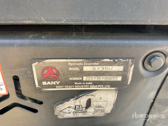 2022 Sany SY35U Mini Excavator: <6.6t - Minikuormaaja: kuva 2022 Sany SY35U Mini Excavator: <6.6t - Minikuormaaja 2022 Sany SY35U Mini Excavator: <6.6t - Minikuormaaja: kuva 2022 Sany SY35U Mini Excavator: <6.6t - Minikuormaaja