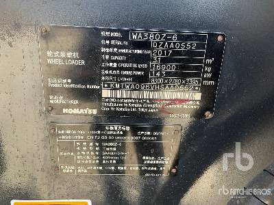 KOMATSU WA380Z-6 - Pyöräkuormaaja: kuva KOMATSU WA380Z-6 - Pyöräkuormaaja KOMATSU WA380Z-6 - Pyöräkuormaaja: kuva KOMATSU WA380Z-6 - Pyöräkuormaaja