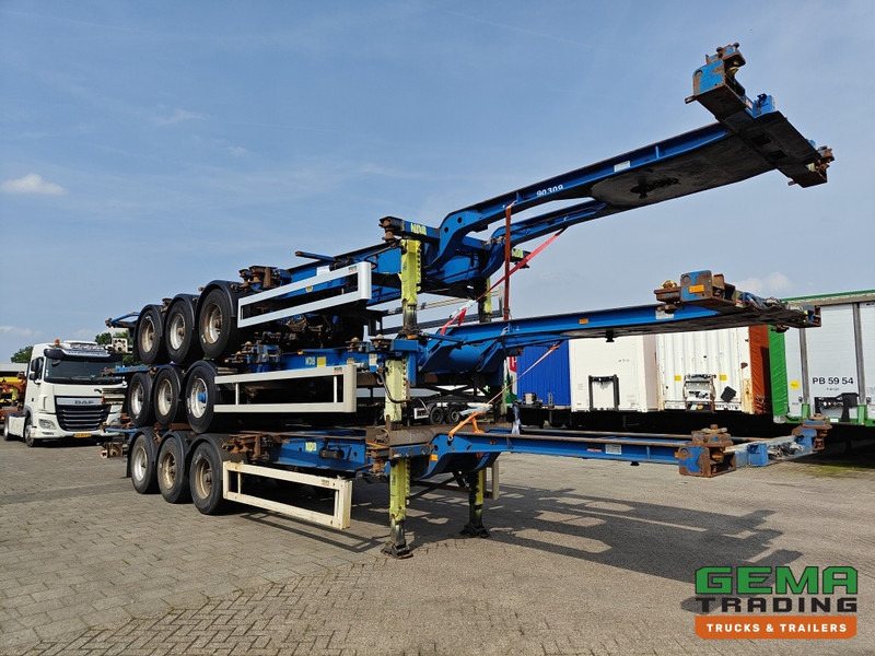 Krone SDC 27 3-assen BPW - DrumBrakes - 4700KG - 2x 20FT 1x 30FT 1x40FT - Package of 3 - NL kentekens - Konttialus/ Vaihtokuormatilat puoliperävaunu: kuva Krone SDC 27 3-assen BPW - DrumBrakes - 4700KG - 2x 20FT 1x 30FT 1x40FT - Package of 3 - NL kentekens - Konttialus/ Vaihtokuormatilat puoliperävaunu Krone SDC 27 3-assen BPW - DrumBrakes - 4700KG - 2x 20FT 1x 30FT 1x40FT - Package of 3 - NL kentekens - Konttialus/ Vaihtokuormatilat puoliperävaunu: kuva Krone SDC 27 3-assen BPW - DrumBrakes - 4700KG - 2x 20FT 1x 30FT 1x40FT - Package of 3 - NL kentekens - Konttialus/ Vaihtokuormatilat puoliperävaunu