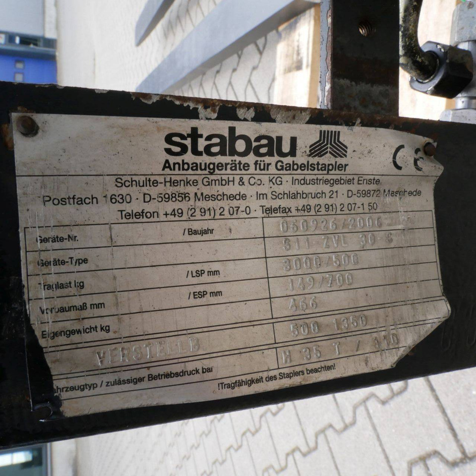 Stabau Fork Positioner with separate sideshift - Lisälaitteet: kuva Stabau Fork Positioner with separate sideshift - Lisälaitteet Stabau Fork Positioner with separate sideshift - Lisälaitteet: kuva Stabau Fork Positioner with separate sideshift - Lisälaitteet