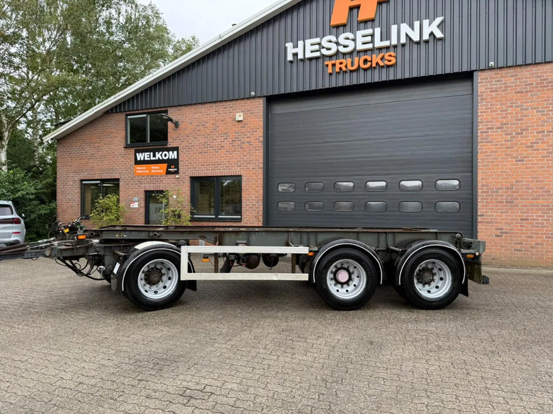 GS Meppel 28T Kiepende containeraanhangwagen! 640cm systeemlengte Centrale smering - Konttialus/ Vaihtokuormatilat puoliperävaunu: kuva GS Meppel 28T Kiepende containeraanhangwagen! 640cm systeemlengte Centrale smering - Konttialus/ Vaihtokuormatilat puoliperävaunu GS Meppel 28T Kiepende containeraanhangwagen! 640cm systeemlengte Centrale smering - Konttialus/ Vaihtokuormatilat puoliperävaunu: kuva GS Meppel 28T Kiepende containeraanhangwagen! 640cm systeemlengte Centrale smering - Konttialus/ Vaihtokuormatilat puoliperävaunu