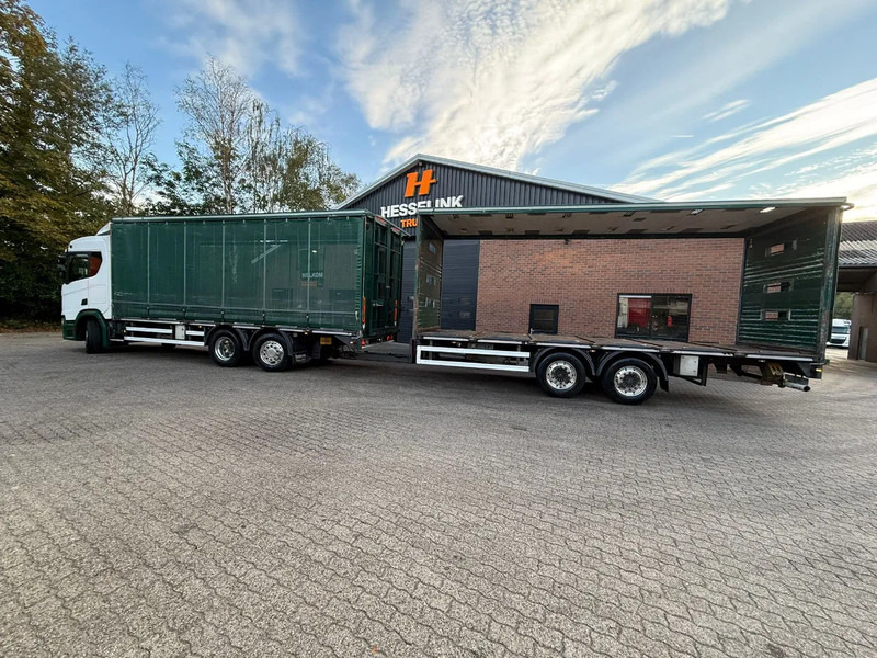 Pressukapelli kuorma-auto Scania R500 NGS 6X2 Retarder Stuuras 551.670KM! Schuifzeilen Combi Hefdak: kuva Pressukapelli kuorma-auto Scania R500 NGS 6X2 Retarder Stuuras 551.670KM! Schuifzeilen Combi Hefdak