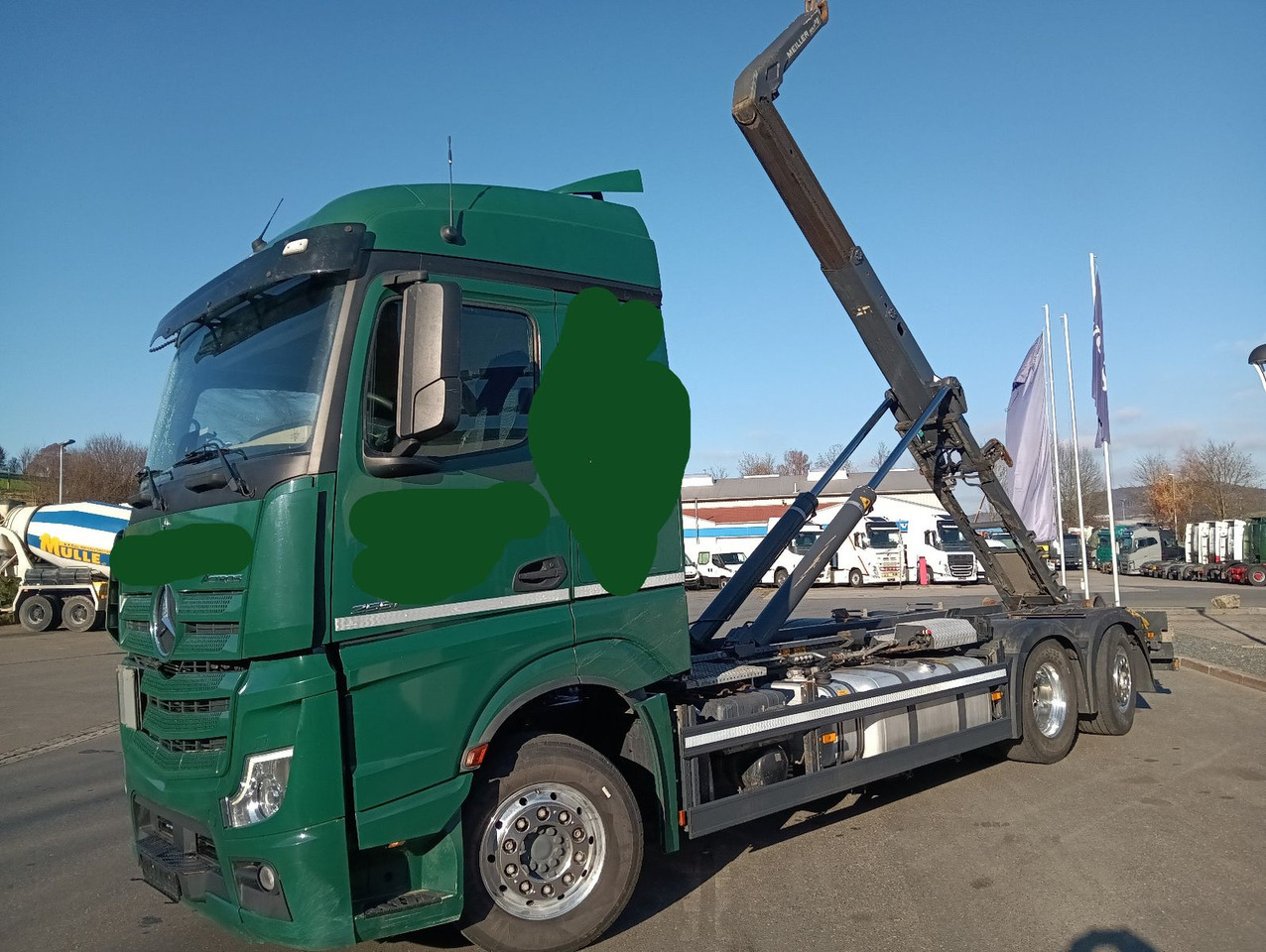 Mercedes-Benz ACTROS 2651 MP5 6x2 MEILLER RETARDER LENKACHS - Koukkulava kuorma-auto: kuva Mercedes-Benz ACTROS 2651 MP5 6x2 MEILLER RETARDER LENKACHS - Koukkulava kuorma-auto Mercedes-Benz ACTROS 2651 MP5 6x2 MEILLER RETARDER LENKACHS - Koukkulava kuorma-auto: kuva Mercedes-Benz ACTROS 2651 MP5 6x2 MEILLER RETARDER LENKACHS - Koukkulava kuorma-auto