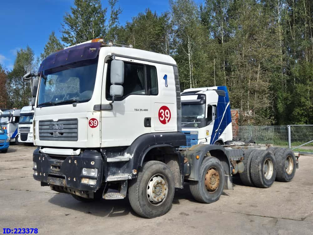 MAN TGA 35.480 8X4 - Full steel - Manual - Kuorma-auto alusta: kuva MAN TGA 35.480 8X4 - Full steel - Manual - Kuorma-auto alusta MAN TGA 35.480 8X4 - Full steel - Manual - Kuorma-auto alusta: kuva MAN TGA 35.480 8X4 - Full steel - Manual - Kuorma-auto alusta